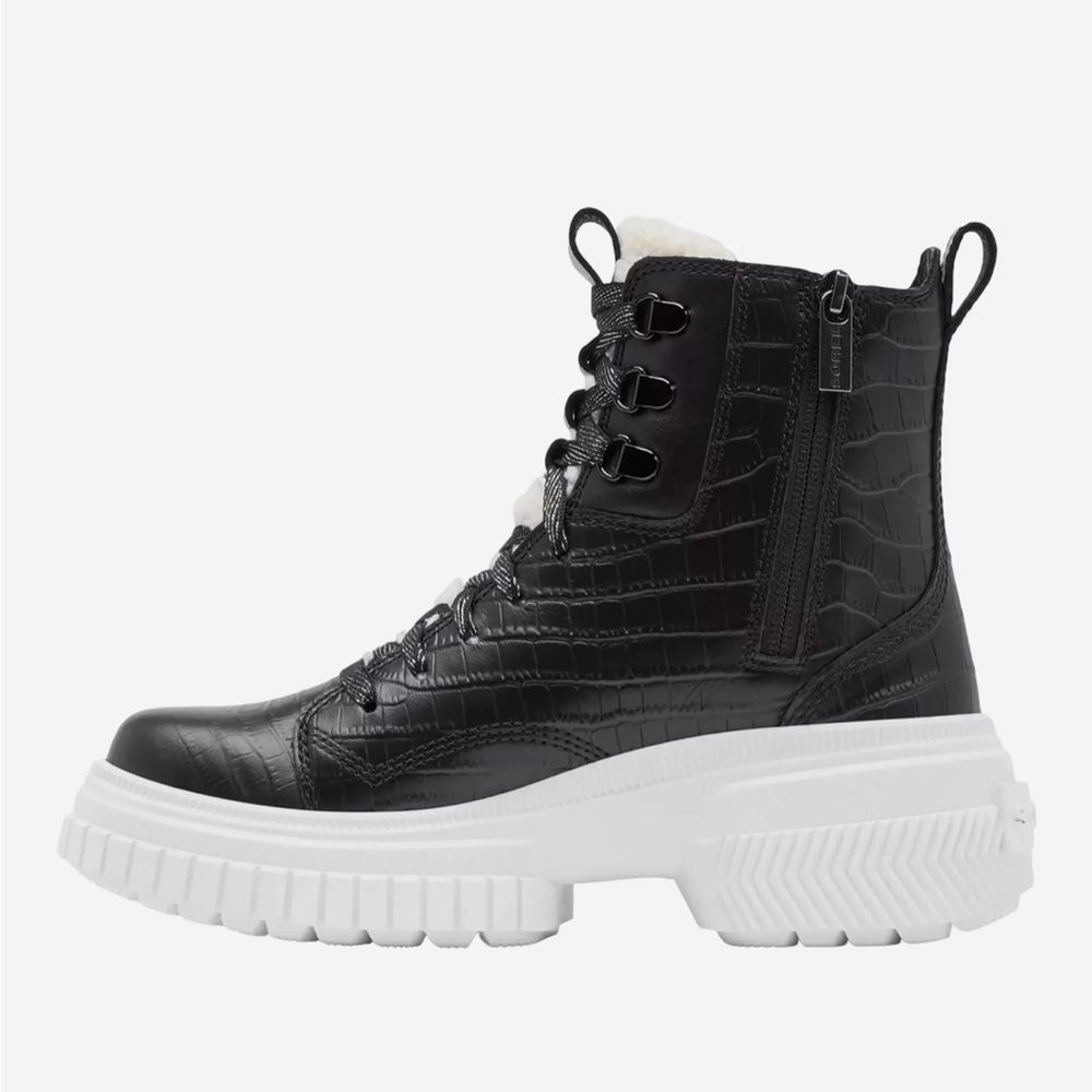 Black Sorel Waterproof Women's Heeled Boots